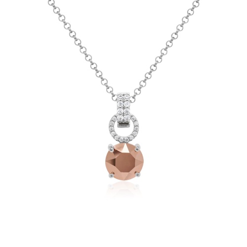 Charm Necklace Rose Gold