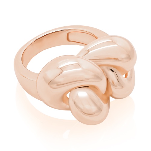 Bold Knot ring rosé-16