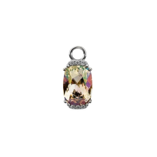 Fancy Stone Luminous Green Single Charm