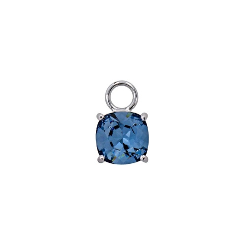 Fancy Stone Denim Blue Single Charm