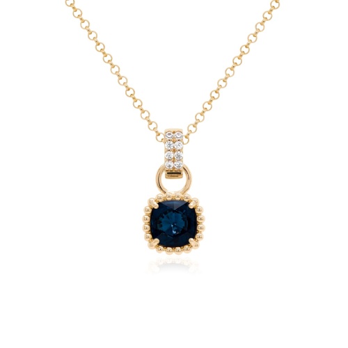 Bubbly Charm Necklace Yellow gold-plated Montana