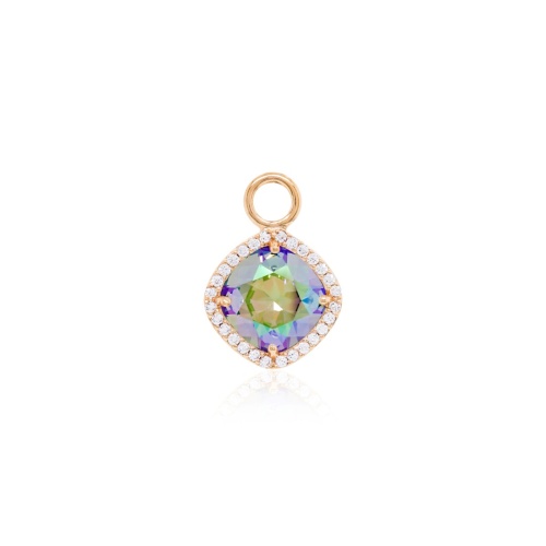 Fancy Stone Charm Paradise Shine Yellow Gold-plated