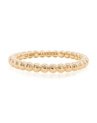 Bubbly Ring Yellow Gold-plated