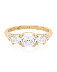 Crown Ring Yellow Gold-plated 