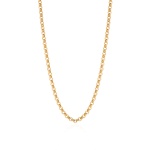 Bold "Cable" chain Yellow gold-plated