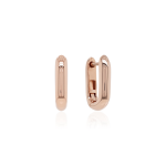 Link Base Earrings Rose gold-plated
