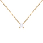 Crown Necklace Yellow Gold-plated