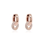 Classical Trinity Earring Set Rose gold-plated