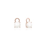 Classic Freshwater Pearl charms 8mm Rose-gold plated