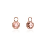 Earring Charms  Vintage Rose