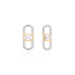 Fabulous Zirconia Link charms Yellow-gold plated