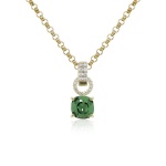 Fancy Stone Necklace Set Royal gold-plated Erinite