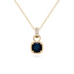 Bubbly Charm Necklace Yellow gold-plated Montana