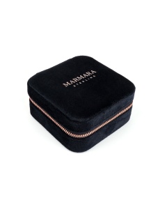 MARMARA Luxury Travel size jewellery box Black